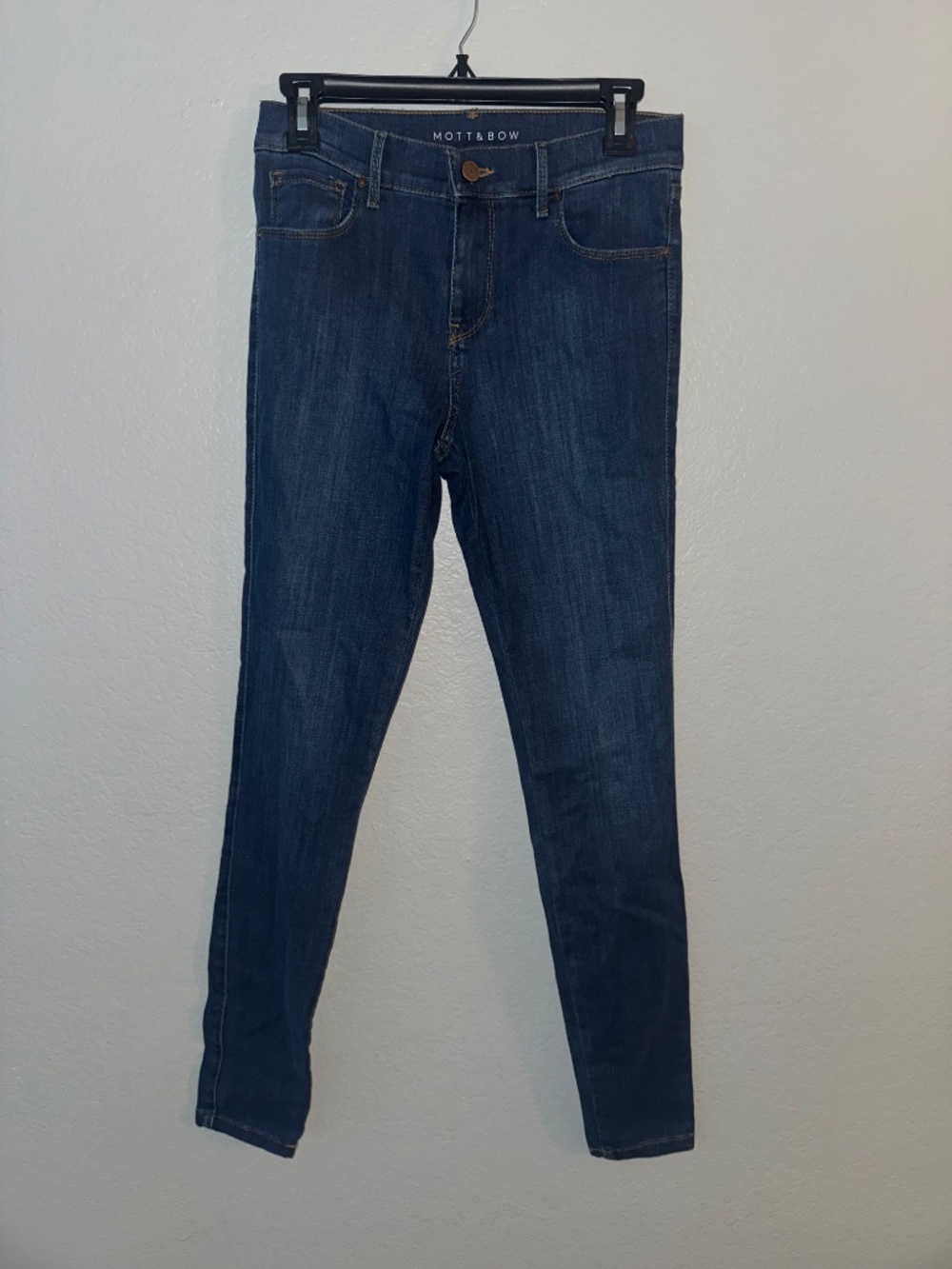 Mott & Bow Mid Rise Skinny Jane Jeans 27 x 30 - Picture 3 of 7